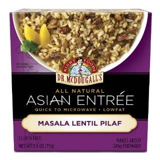   Right Foods Asian Entree, Masala Lentil Pilaf, 2.6 Ounce