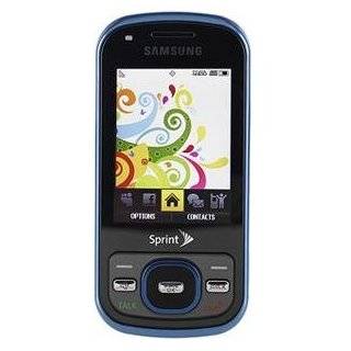   Exclaim M550 Phone, Blue/Black (Sprint) Cell Phones & Accessories