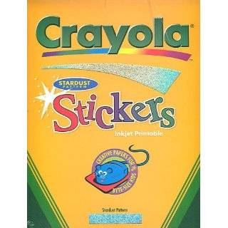 Crayola Stardust Pattern Stickers, Inkjet Printable (Creative Papers 