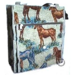 Horse Tapestry Tote Handbag Purse
