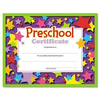  Certificates Preschool Diploma 30pk