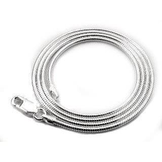  Heavy 3mm Sterling Silver 20 Inch Snake Chain Necklace Jewelry