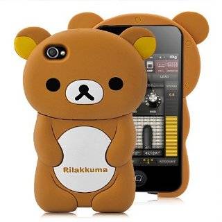 com 3D Brown Big Teddy Bear Zany Hybrid case cover for Apple iPhone 