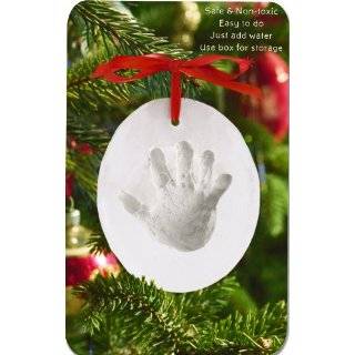 The Grandparent Gift Co. Holiday First Christmas Handprint Keepsake 