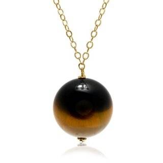 eye quartz ball necklace  curated collection $ 116 00