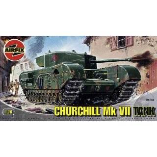   76 Scale Churchill Mk.VII Tank Military Vehicles Classic Kit Series 1