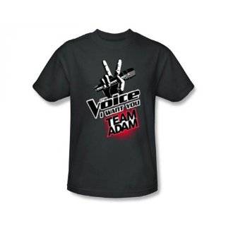 The Voice Team Adam Levine TV Show Adult T Shirt Tee