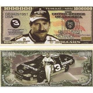  Dale Earnhardt Jr. $Million Dollar$ Novelty Bill 