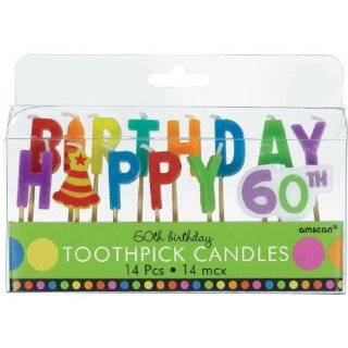  Aged to Perfection 60th Birthday Candle Toys & Games