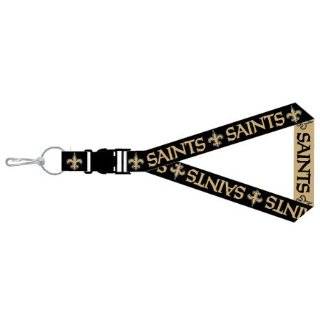  New Orleans Saints Reversible Clip Lanyard Keychain Id 