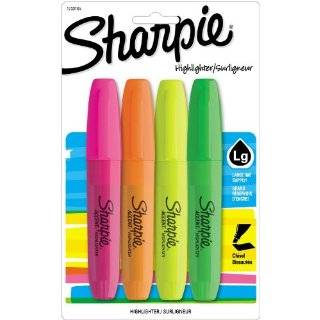  Sharpie Accent Jumbo Highlighters, 12 Fluorescent Yellow 