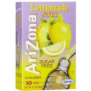 Arizona Sugar Free Lemonade Mix (box of 30)  Grocery 