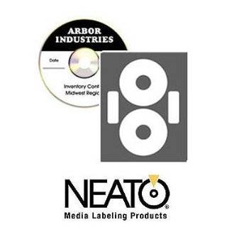  1000 CD/DVD Labels Matte Neato 2 UP Compatible Office 