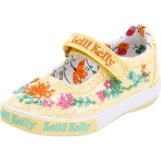 Lelli Kelly Toddler / Little Kid 7205 Glitter Flower Dolly Mary Jane