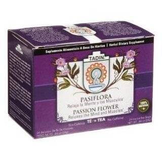 Tadin Tea, Pasiflora   Passion Flower Tea, 24 Tea Bags