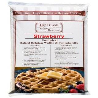 Heartland Malted Spice Belgian Waffle   All In One, Complete Mix   80 