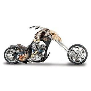Spirit Rider Native American Style Collectible Motorcycle Figurine by 