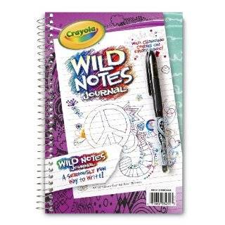  Crayola Wild Notes Subject Notebook Toys & Games