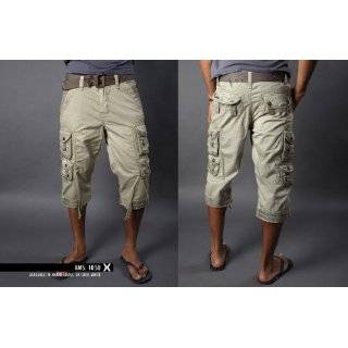  X Ray Mens Classic Cargo Shorts  Color White Clothing