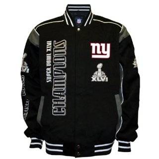 NFL New York Giants Super Bowl XLVI Championship Jacket