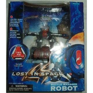 Lost in Space Battle Ravaged Robot