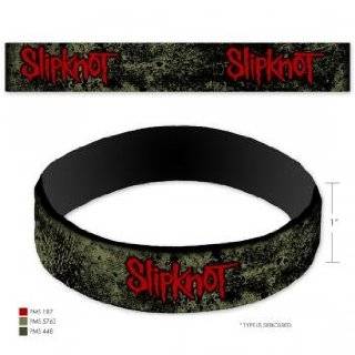 Slipknot   Rubber Bracelet Accessorie In Black