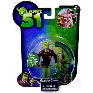  Planet 51 Movie Toy Mini Figure Skiff Toys & Games