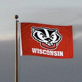 UW Badgers Double Sided 3x5 Flag