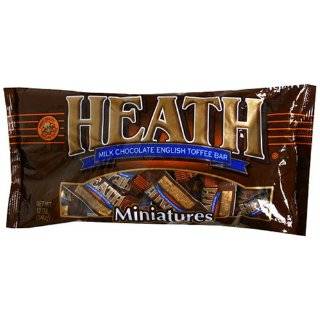 Heath Miniature Candy Bars, Milk Chocolate & English Toffee, 12 Ounce 