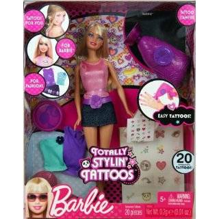  Totally Stylin Tattoos Barbie Toys & Games