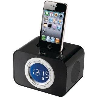   Dock and Clock Radio for iPod (Black)  Players & Accessories