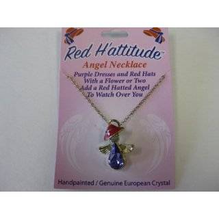  Red Hat Lady Society / Bracelet / 4 Red Hats with Beads 