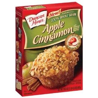   Mornings Cinnamon Streusel Muffin Mix,17.8 Ounce Boxes (Pack of 6