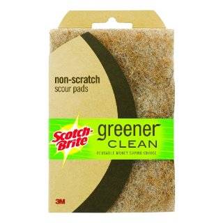  Scotch Brite Greener Clean Absorbent Sponge, 4 Count (Pack 