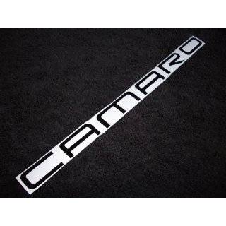 BLACK Camaro Vinyl Bumper Insert Decals 1993 2002