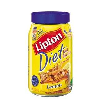  Lipton Diet Iced Tea Mix, Lemon, Sugar Free, 5.9 oz (167 g 
