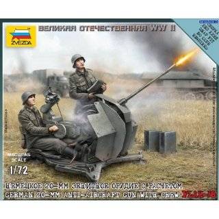   72 Soviet 37mm Anti Aircraft Gun Type 61K With Crew Toys & Games