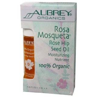 Aubrey Organics   Rosa Mosqueta Rose Hip Seed Oil, .36 fl oz liquid