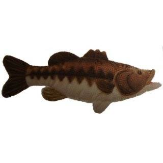 Largemouth Bass Fish 10 Plush Stuffed Animal Toy