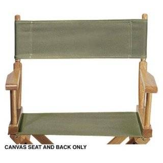   Directors Chair, CANVAS, WINE Canvas Seat and Back for Directors Chair