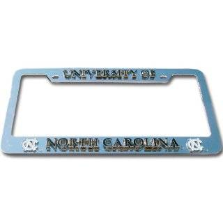 North Carolina Tar Heels Metal License Plate Frame  Sports 
