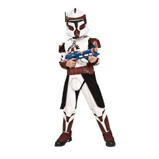 Star Wars Clone Wars Clone Trooper Childs Deluxe Commander Fox 