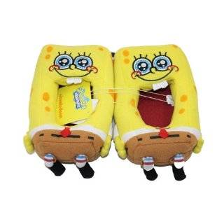 Boys Spongebob Slippers Spongebob Squarepants House Shoes (Large (13 1 