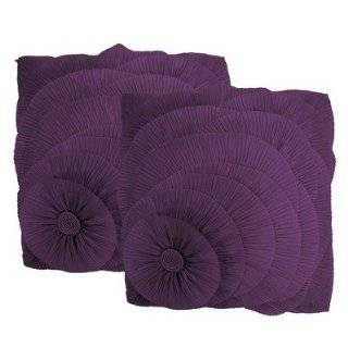 Veratex Dolce Pillow Set, Egg Plant