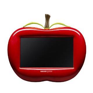  Hannsprees Red Apple 10 Inch LCD Television Electronics
