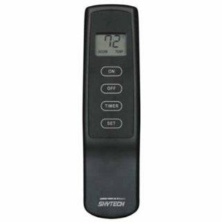 Fireplace Remote On/Off / Timer LCD Temperature