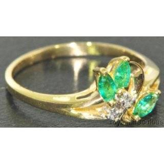 14k Gold Ring, w/ 0.67 Total Carat Brilliant Cut Diamonds & Oval Cut 