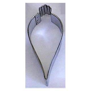 RM Christmas Tree Ornament   Fancy Vintage Oval   Metal Cookie Cutter 