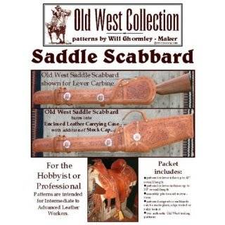 Saddle Scabbard Pattern Pack (Patterns for Making Leather Rifle or 