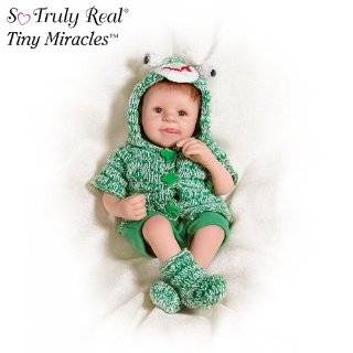 Sherry Rawn Tiny Miracles Freddie Froggy Baby Boy Doll So Truly Real 